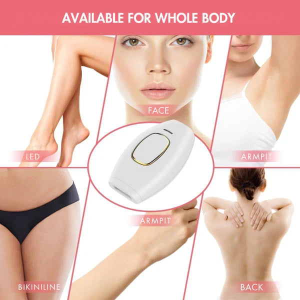 IPL Hair Removal Device for Men & Women | Full Body Hair Removal & Smooth Skin