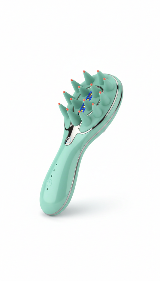 Scalp Massage Comb - Mint Green