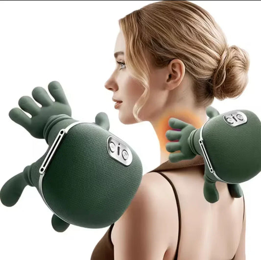 Heated Pillow Neck & Back Massager – Bionic Kneading Shoulder & Muscle Massager
