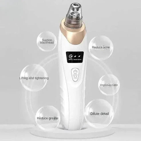 5-in-1 Rechargeable Blackhead Remover & Derma Suction Machine