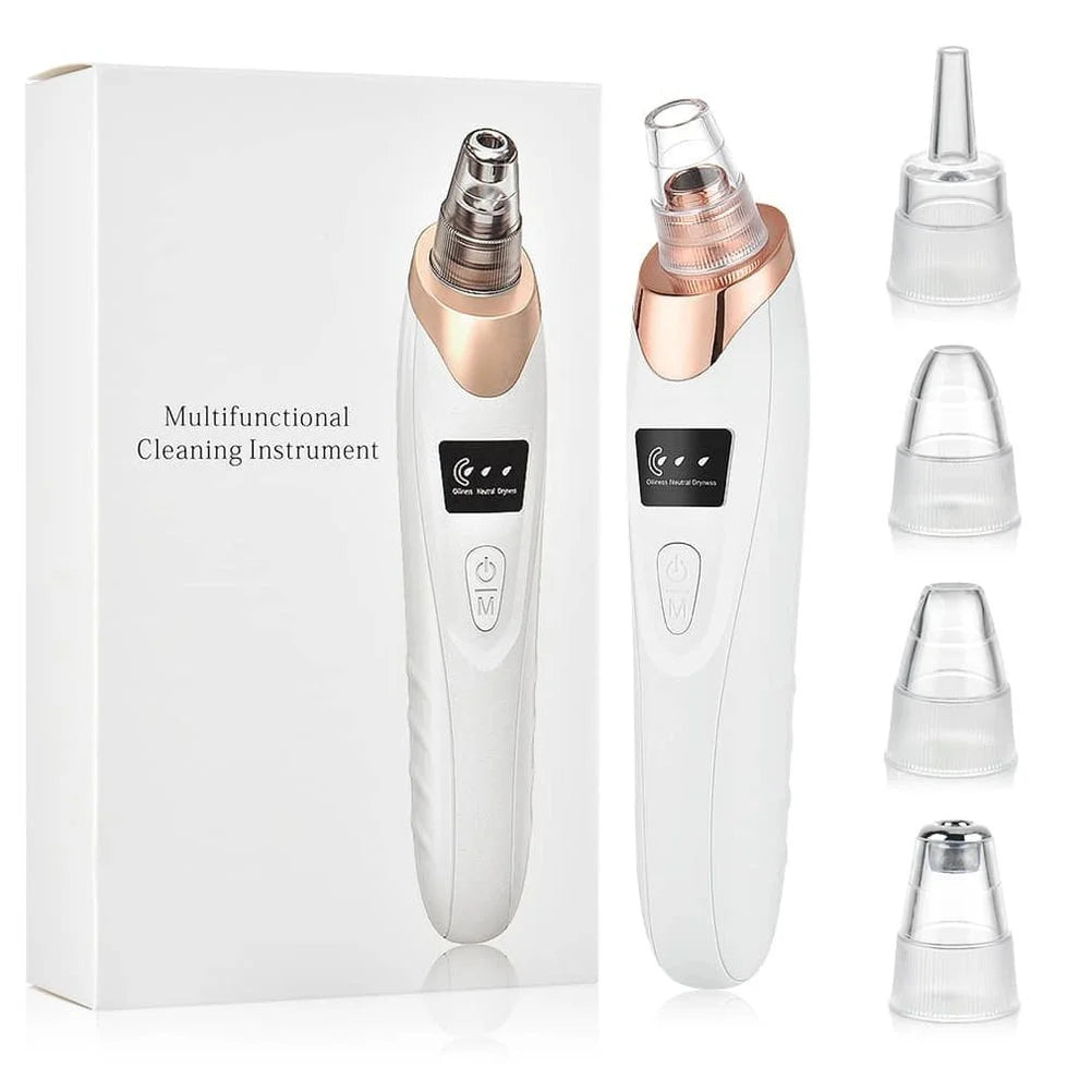 5-in-1 Rechargeable Blackhead Remover & Derma Suction Machine