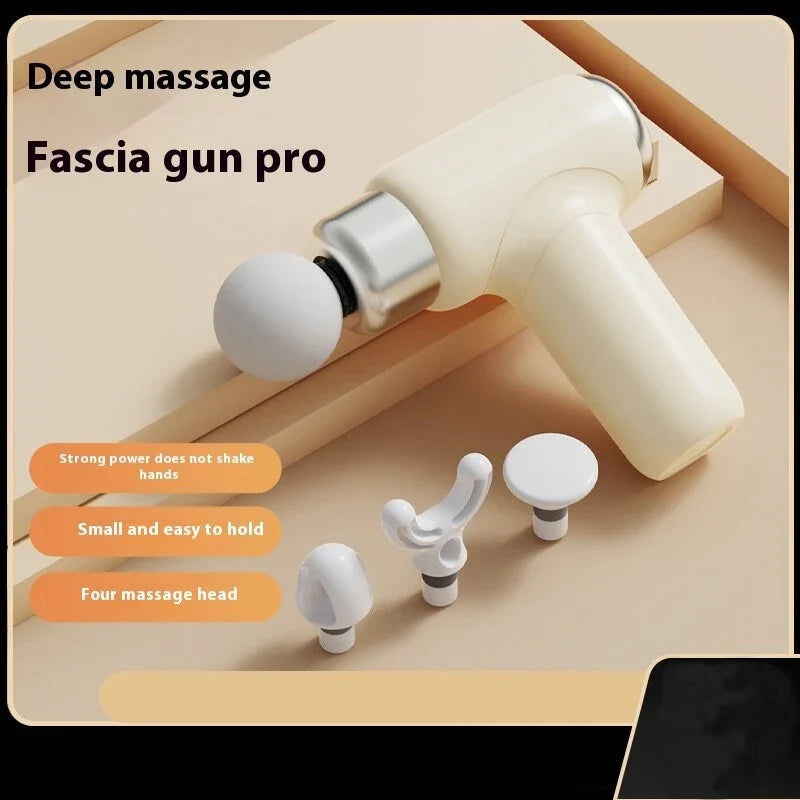 Portable 6-Speed Fascia Massage Gun – Electric Muscle Relaxation Massager