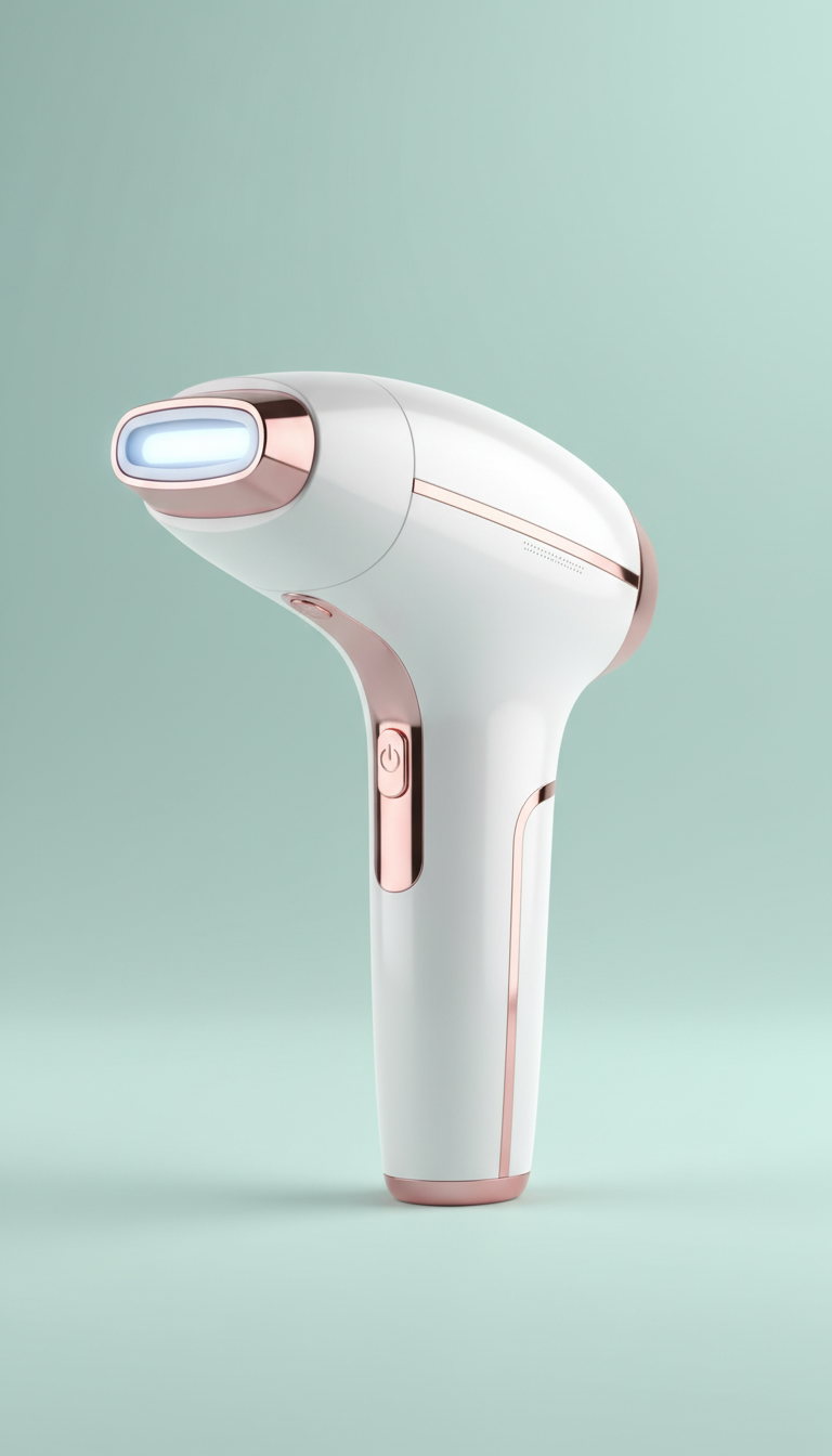 Sleek Laser Hair Removal Device